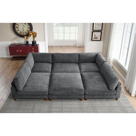 Espinosa 6 piece sectional. Things To Know About Espinosa 6 piece sectional. 