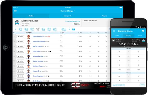 Espn fantasy mobile app. iPhone. iPad. With the #1 fantasy sports app, fantasy sports are always in-season. Play ESPN Fantasy Football, Fantasy Men's Basketball, Fantasy Women's Basketball, Baseball and Hockey or check out one of our many prediction games, available for most sporting major sporting events. All ESPN games are completely free to play. 