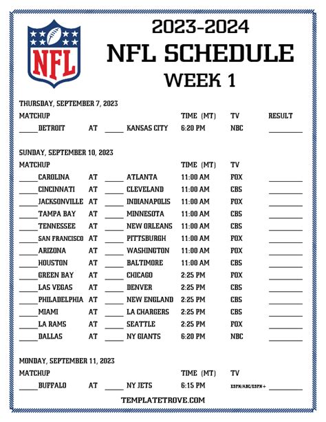 Espn nfl schedule 2023. ESPN has the full 2023-24 Tulsa Golden Hurricane Regular Season NCAAM schedule. Includes game times, TV listings and ticket information for all Golden Hurricane games. 
