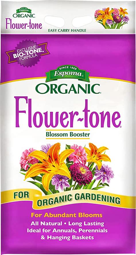 Espoma Organic Flower-Tone 3-4-5 Natural & Organic Plant …