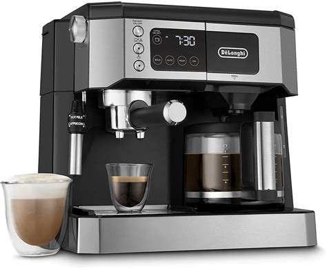 Espresso and coffee machine. 1. Best Overall Espresso Machine. Breville Barista Touch Impress Espresso Machine With Grinder. $1,200 at Amazon. 2. Best Value Espresso Machine. Capresso … 
