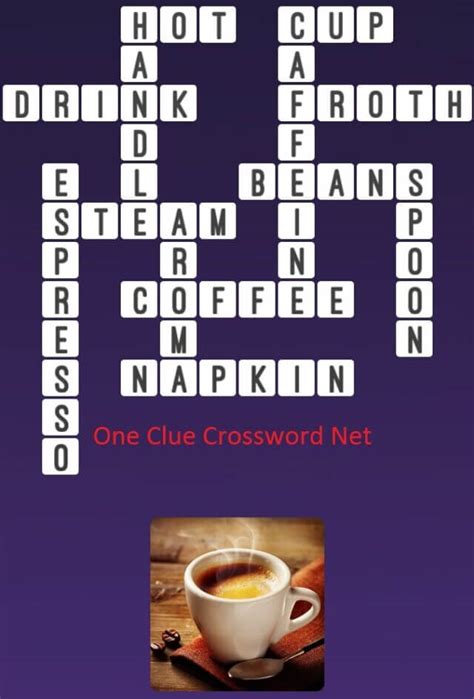 Espresso ingredient crossword clue. Recent usage in crossword puzzles: LA Times Sunday Calendar - May 8, 2016; LA Times - May 8, 2016; Sheffer - June 18, 2015; Universal Crossword - May 25, 2015; New York Times - May 15, 2015; Pat Sajak Code Letter - March 13, 2013; New York Times - Sept. 8, 2012; Newsday - Nov. 23, 2011; Newsday - July 21, 2011; USA Today - … 