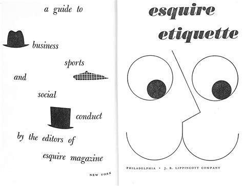 Esquire etiquette a guide to business sports and social conduct. - Sample iso 22000 food safety manual.