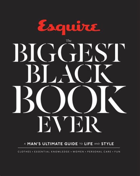 Esquire the biggest black book ever a man s ultimate guide to life and style. - Manitou service handbuch gabelstapler m40 4 t2.