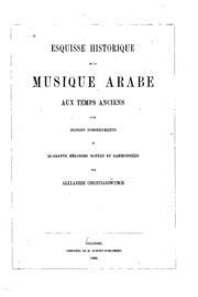 Esquisse historique de la musique arabe aux temps anciens. - Hunter college organic chemistry lab manual.