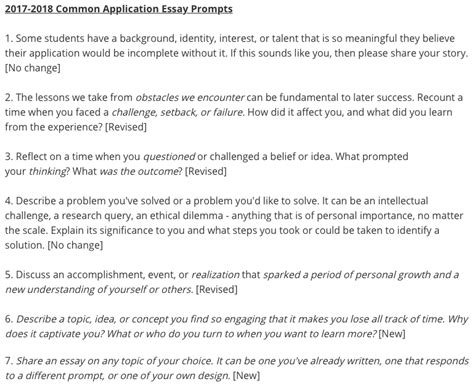 Essay questions common app. Every year, Common App releases a set of seven essay prompts that applicants can choose from to write their essays. Even institutions that don’t use the Common App often model their essay questions after its prompts, so it may be helpful for all college applicants to familiarize themselves with these personal essay prompts. Below … 