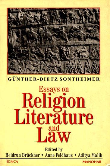 Essays on religion literature and law by g nther dietz sontheimer. - Manual de projetos de infraestrutura e engenharia portuguese edition.