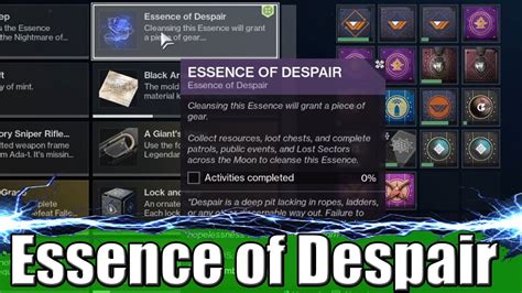 Essence of despair gw2. Things To Know About Essence of despair gw2. 