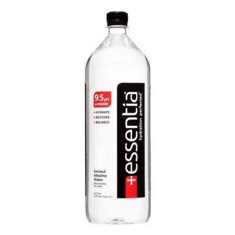 Essentia water. This is the Essentia water reviewEssentia is one of the most popular single serve alkaline water bottles in the United States. I go into detail examining man... 