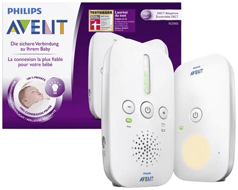 Essential Audiomonitor za bebe DECT SCD502/26 Avent - Philips