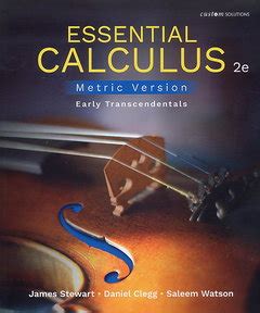 Essential Calculus Early Transcendentals Solutions Pdf