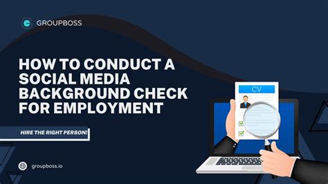 Essential Guidelines for Conducting a Social Media Background Check