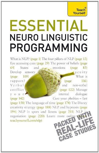 Essential Neuro Linguistic Programming A Teach Yourself Guide