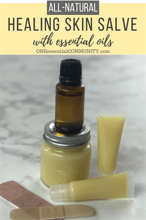 Essential Oil Healing Salve - One Essential Community