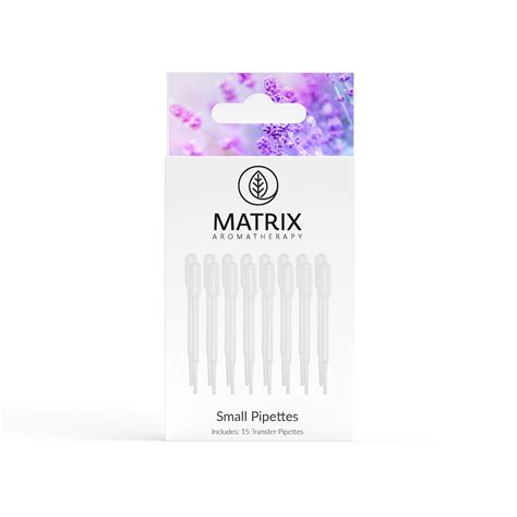 Essential Oil Pipettes (10 Pack) Matrix Aromatherapy