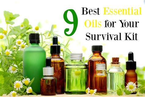 Essential Oils For Survival