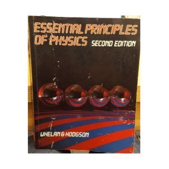 Essential Principles Of Physics