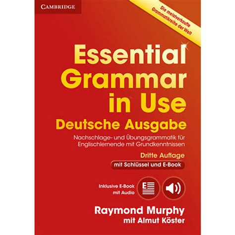 Essential grammar in use deutsche ausgabe. - The educators guide to feeding children with disabilities.