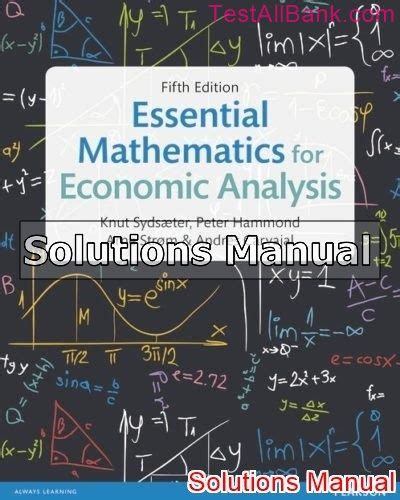 Essential mathematics for economic analysis solutions manual. - Oracle goldengate 11g implementers guide by john p jeffries feb 21 2010.
