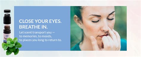 Essential oil nasal diffuser.  Infused with natural essential oils like peppermint, ...