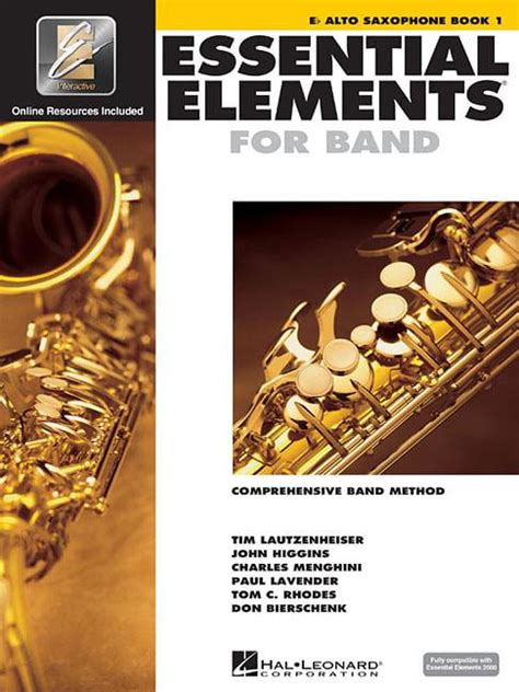 Full Download Essential Elements 2000  Book 1 Eb Alto Saxophone With Cdrom By Hal Leonard Publishing Company