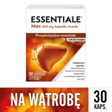 Essentiale Max, 600 mg kapsułki twarde, 30 szt.