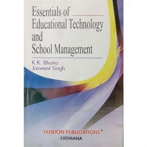 Essentials Of Educational Technology And Management