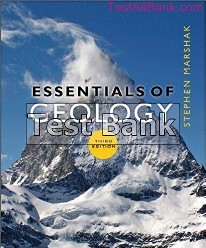 Essentials To Geology 3rd Edition
