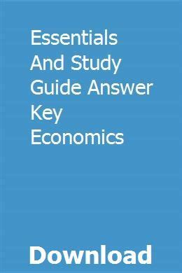 Essentials and study guide answer key economics. - Players guide to clerics and druids dungeons dragons d20 fantasy roleplaying.