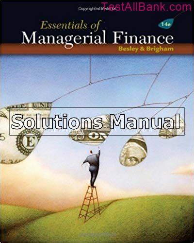 Essentials of managerial finance solution manual. - Erste jahr des minsteriums bismarck und die öffentliche meinung.