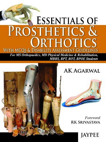 Essentials of prosthetics and orthotics with mcqs and disability assessment guidelines 1st edition. - Kafka on the shore study guide.