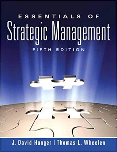 Essentials of strategic management study guide. - 2005 audi a4 impulse sender manual.