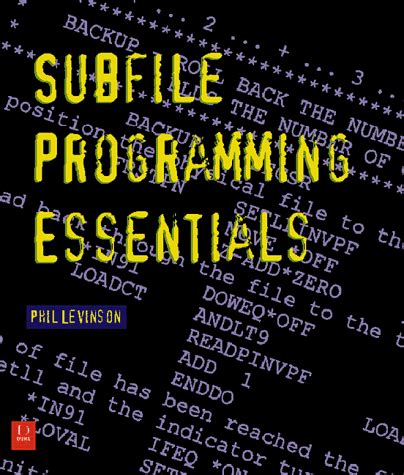 Essentials of subfile programming and advanced topics in rpg iv. - 2004 kawasaki zx10r ninja service reparaturanleitung.
