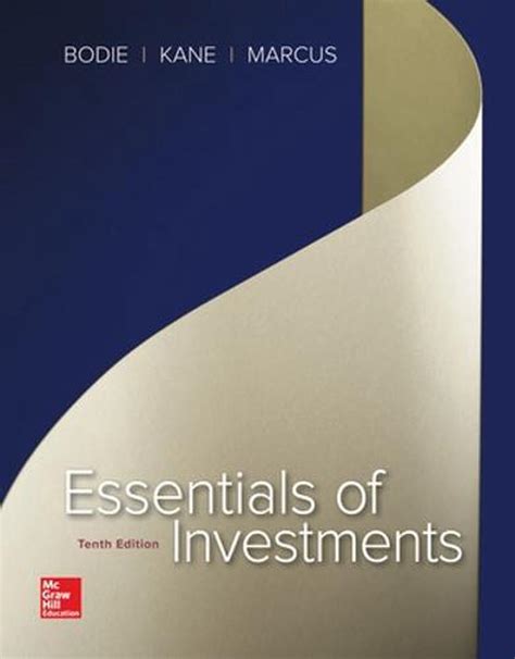 Read Online Essentials Of Investments By Zvi Bodie