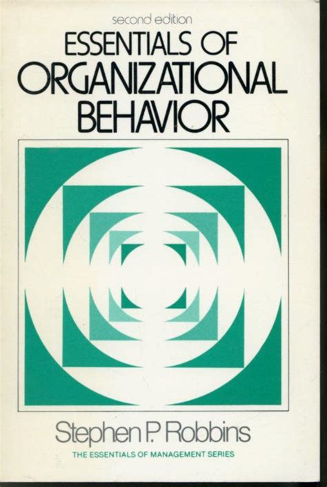 Read Online Essentials Of Organizational Behavior By Stephen P Robbins