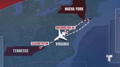 Estallido sónico: nave vuela errática sobre Washington y choca en Virginia; no hay sobrevivientes
