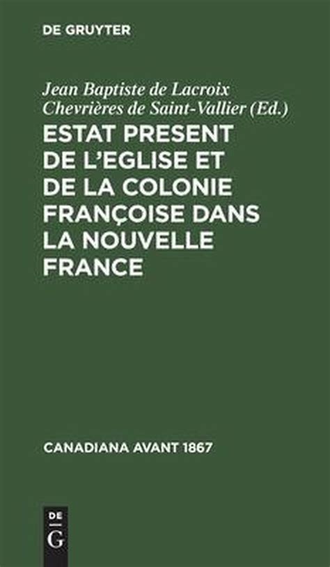 Estat présent de l'église et de la colonie française dans la nouvelle france. - Download manuale di land rover discovery rave.