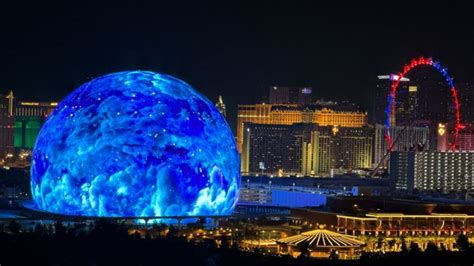 Este lugar futurista para eventos en Las Vegas es la estructura esférica más grande del mundo