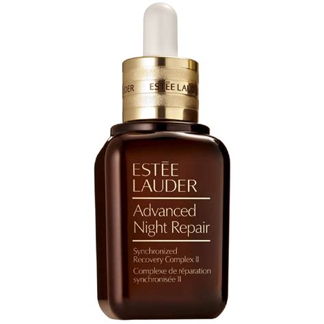 Estee lauder advanced night repair serum. Advanced Night Repair harnesses the restorative power of night to deliver visible renewal. It works night and day to help skin maximize its overall natural rhythm of repair and protection. EVERY NIGHT. While you sleep, it helps ignite skin's natural nightly repair process. Fast. A high level of Hyaluronic Acid helps lock in moisture for 72 hours. 