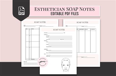 Esthetician Soap Notes