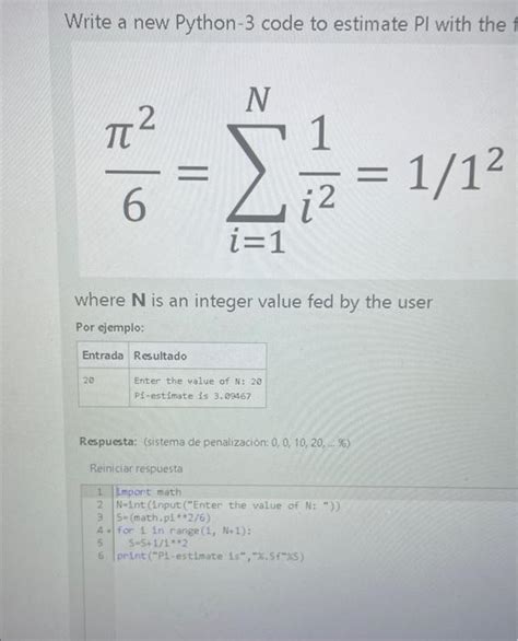 Estimate pi python.  May 10, 2015 · Write a Python script that will calculate Pi wi...