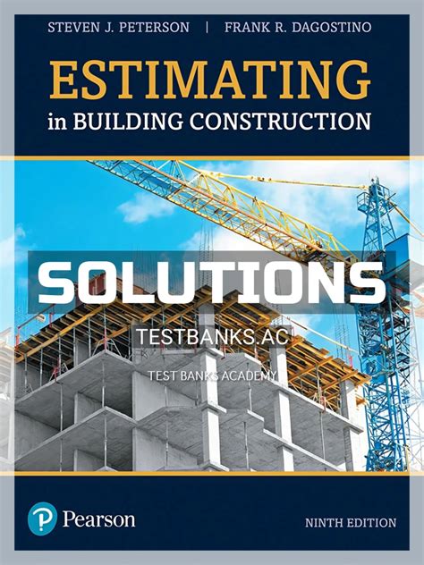 Estimating in Building Construction 9th Edition