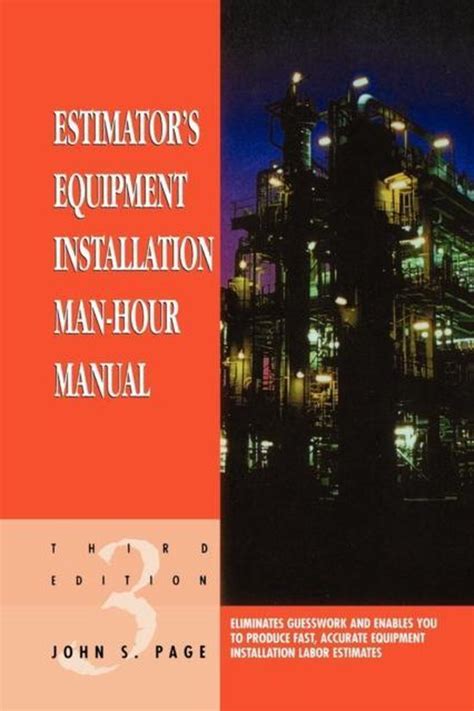 Estimator equipment installation man hour manual. - Allison transmission service manual 3000 4000.