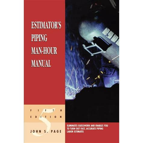 Estimator s piping man hour manual. - Samsung syncmaster 245b 245bw service manual repair guide.