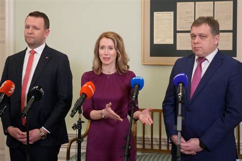 Estonia’s Reform Party starts coalition government talks