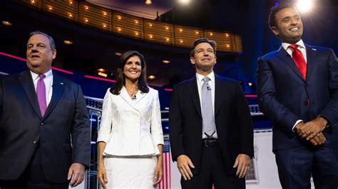 Estos son los 4 republicanos que calificaron al cuarto debate presidencial del partido