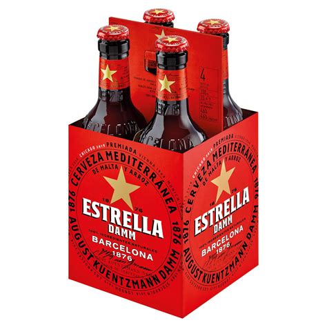 Estrella damm beer. Spain. Style: European Pale Lager. Ranked #229. ABV: 4.6% Score: 70. Ranked #28,101. Avg: 2.98 | pDev: 19.46% Reviews: 34. Ratings: 170. Status: Active. … 