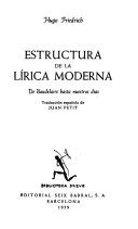 Estructura de la lírica moderna, de baudelaire hasta nuestros días. - Manual for zr 440 arctic cat.