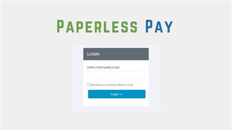Estub paperless pay. Powering the World with Knowledge ... Paperless Pay 