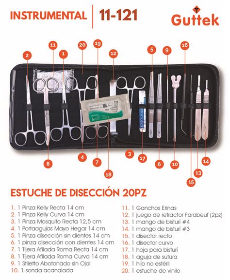 Estuche de Disección - Homecare